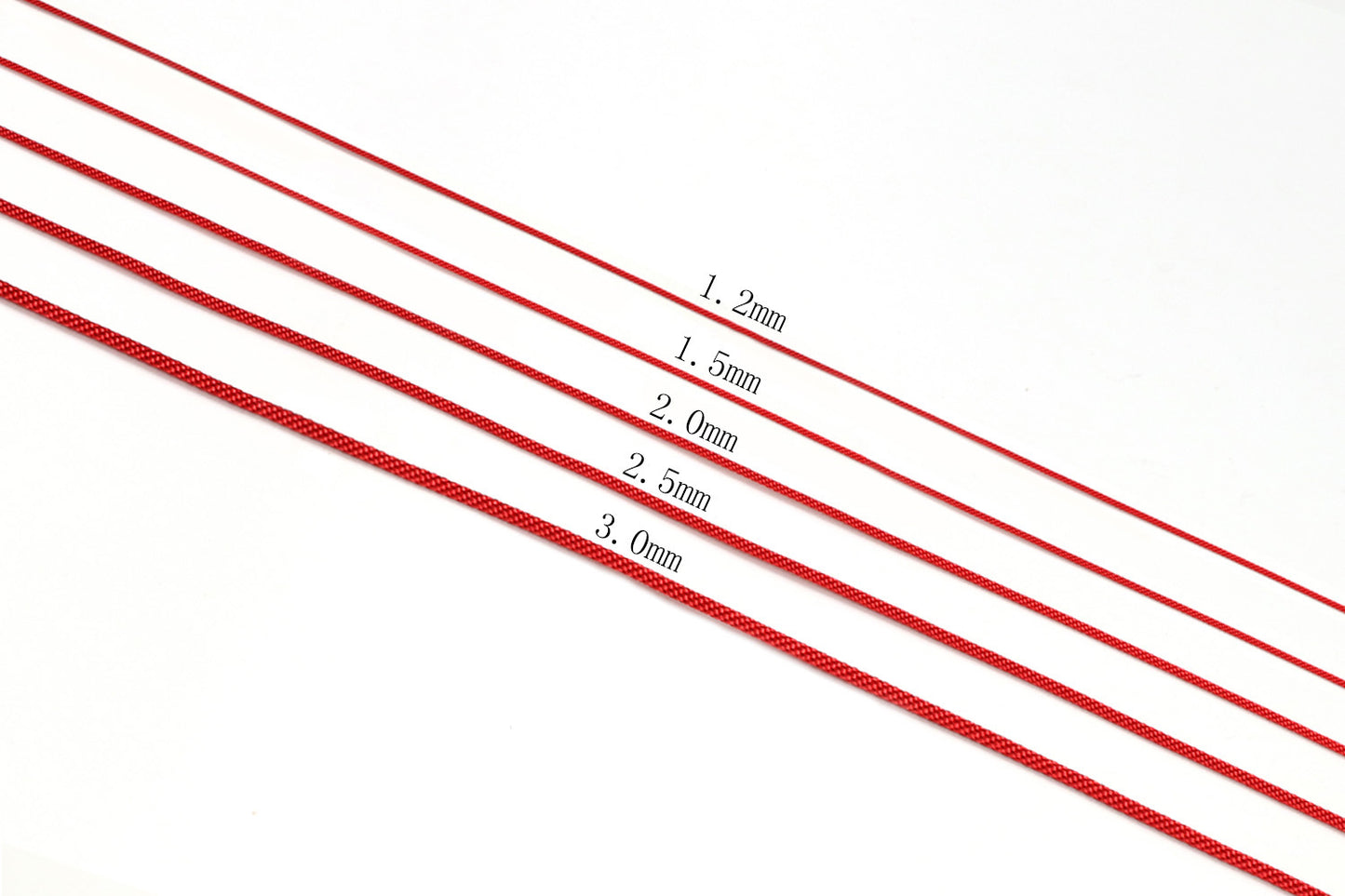 Milan 306 - Premium braided rope - 2.0 MM - 8 Mt/ Roll