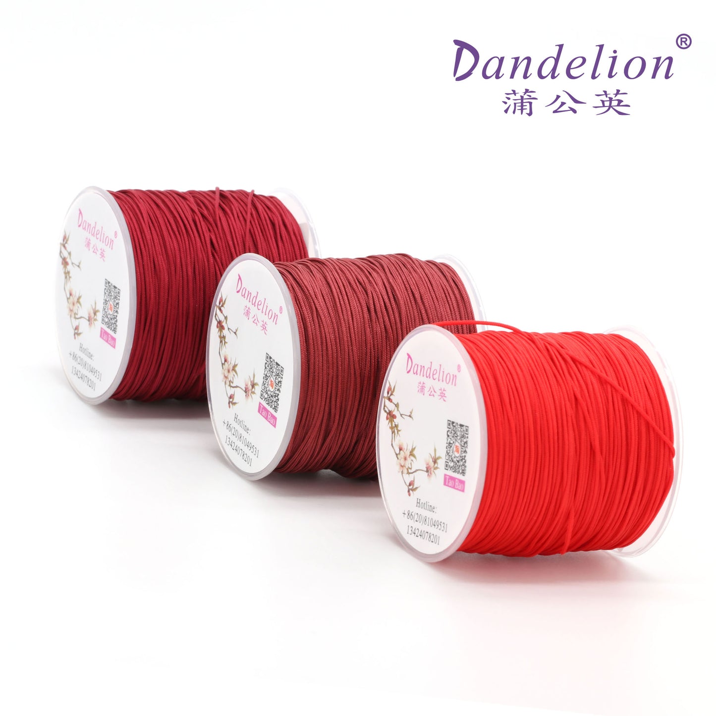 Dandelion Cord 1.5 MM - 8 Colors - 30Mt / Roll