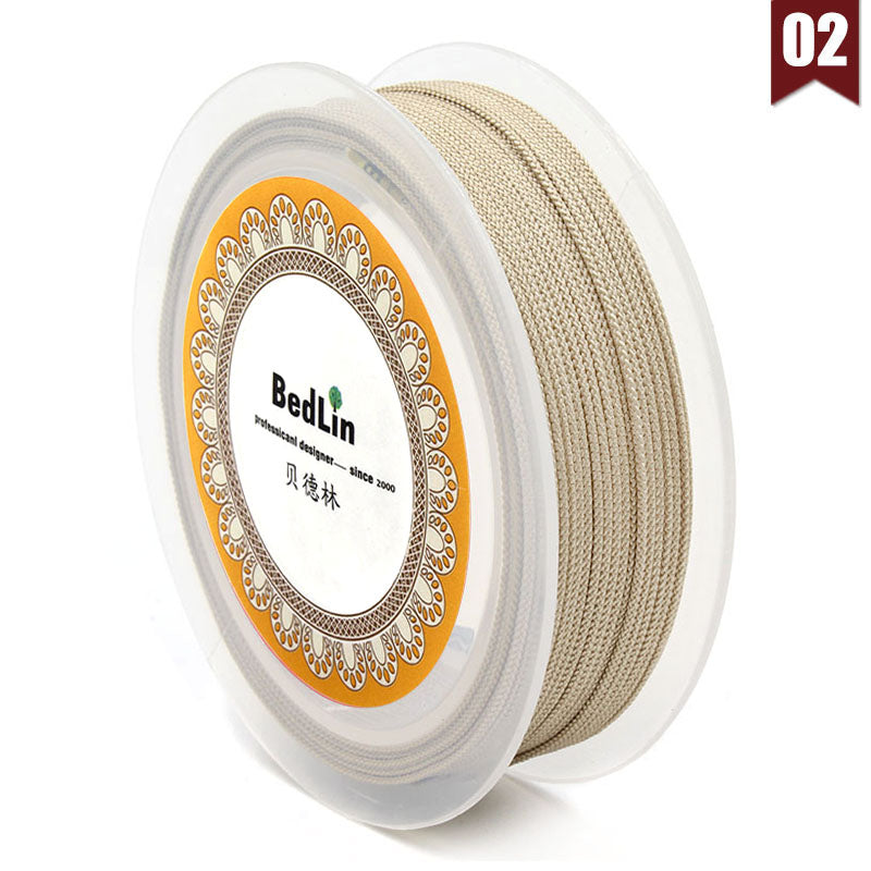 Bedlin - Braided Cord - 1.0mm - 20 Mt per Reel