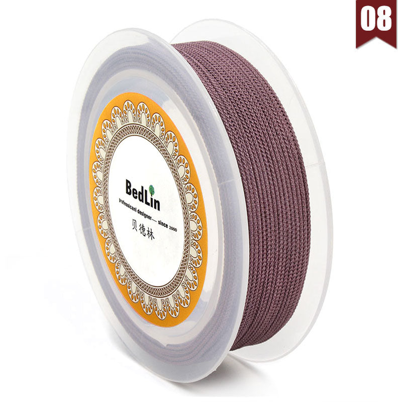 Bedlin - Braided Cord - 1.0mm - 20 Mt per Reel