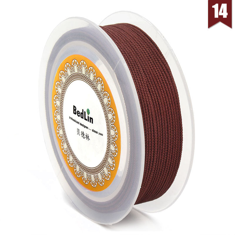 Bedlin - Braided Cord - 1.0mm - 20 Mt per Reel