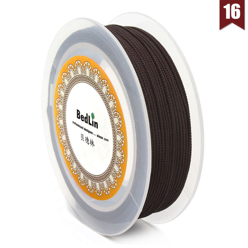 Bedlin - Braided Cord - 1.0mm - 20 Mt per Reel