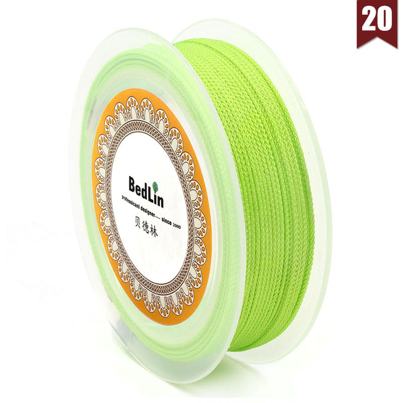 Bedlin - Braided Cord - 1.0mm - 20 Mt per Reel