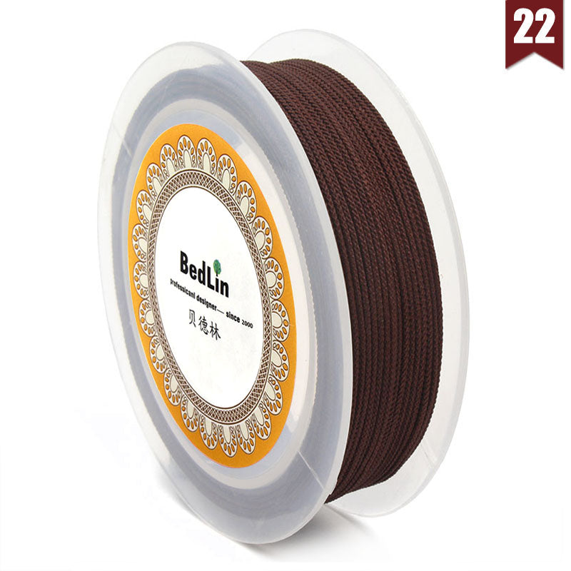Bedlin - Braided Cord - 1.0mm - 20 Mt per Reel
