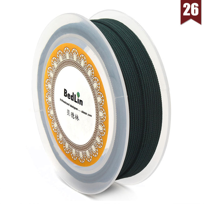 Bedlin - Braided Cord - 1.0mm - 20 Mt per Reel