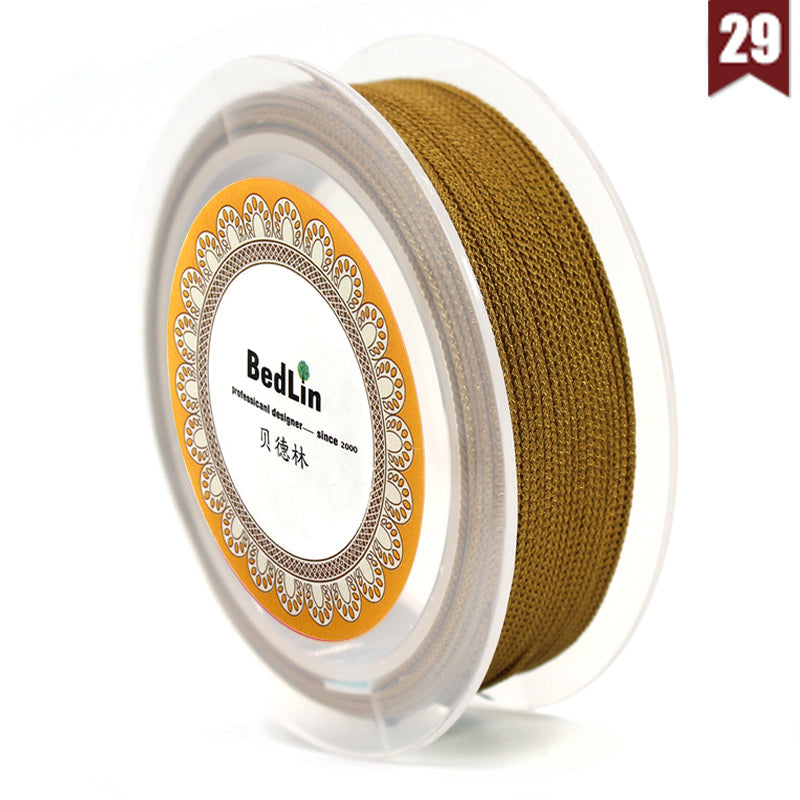 Bedlin - Braided Cord - 1.0mm - 20 Mt per Reel