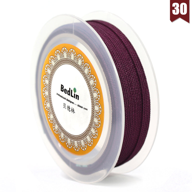 Bedlin - Braided Cord - 1.0mm - 20 Mt per Reel