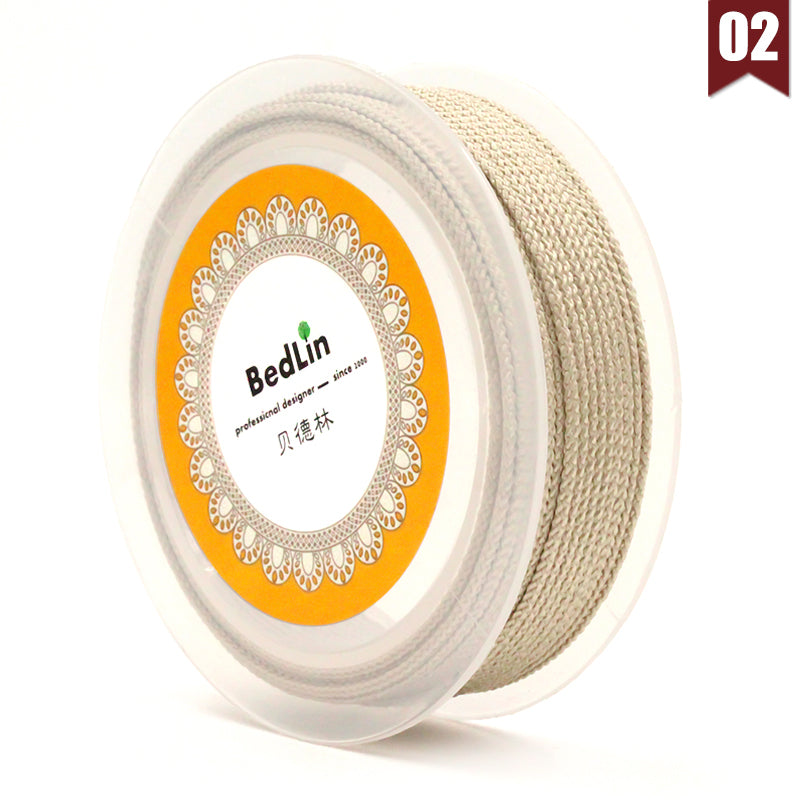Bedlin - Braided Cord - 1.0mm - 20 Mt per Reel