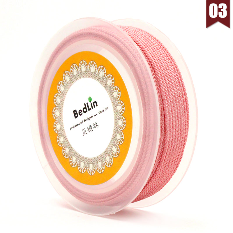 Bedlin - Braided Cord - 1.0mm - 20 Mt per Reel