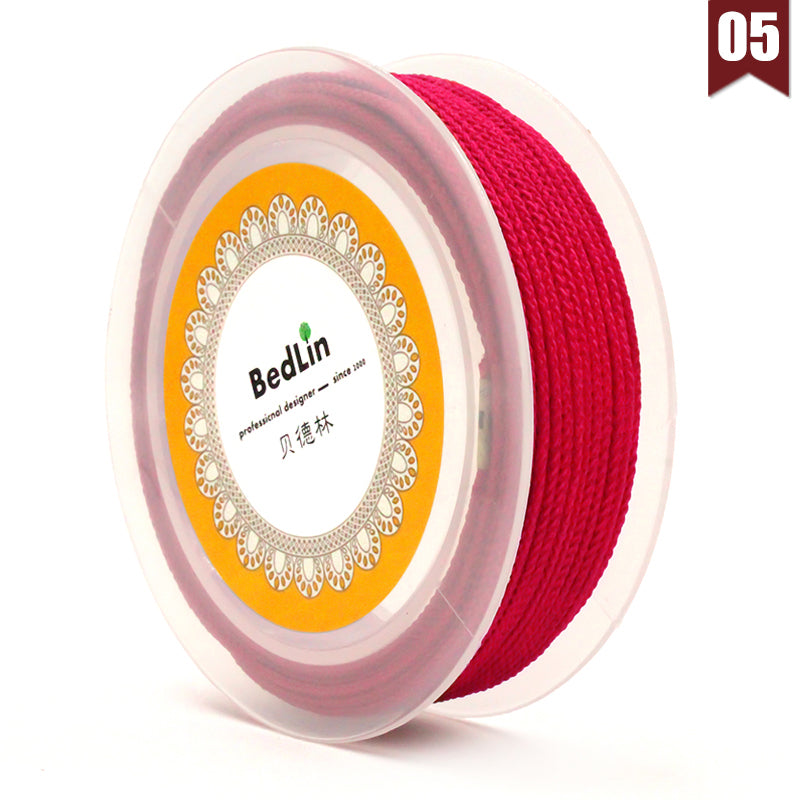 Bedlin - Braided Cord - 1.0mm - 20 Mt per Reel