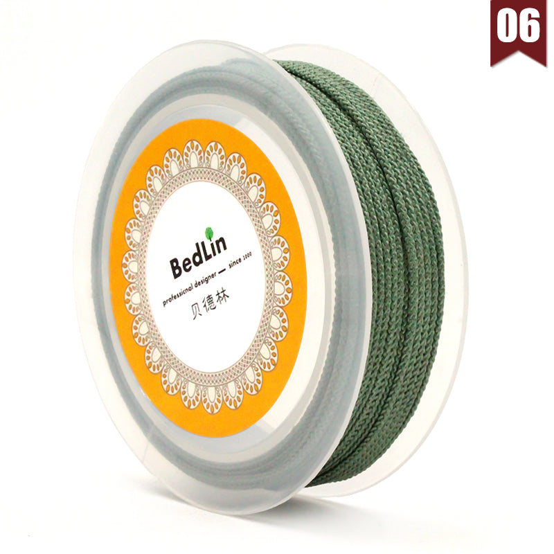 Bedlin - Braided Cord - 1.0mm - 20 Mt per Reel