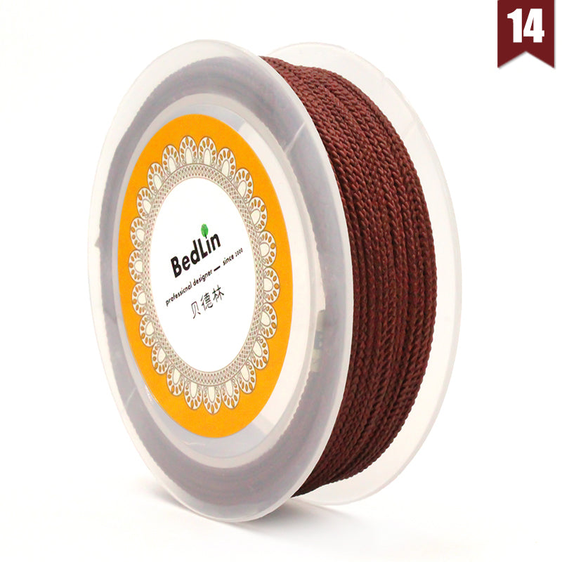 Bedlin - Braided Cord - 1.0mm - 20 Mt per Reel