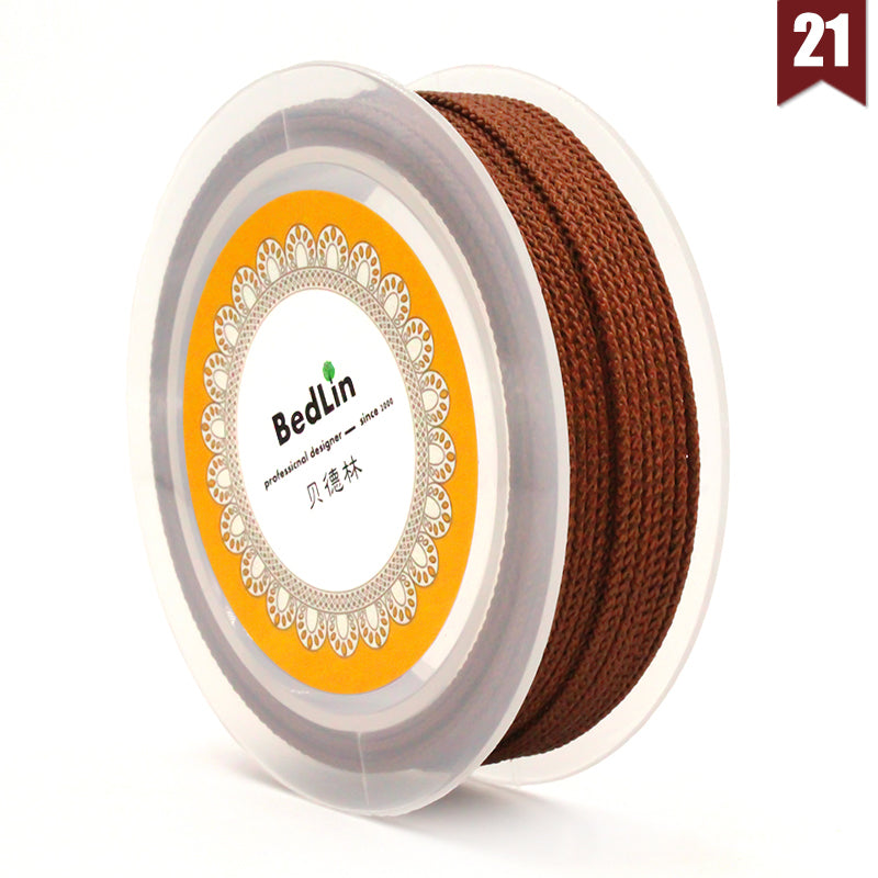 Bedlin - Braided Cord - 1.0mm - 20 Mt per Reel