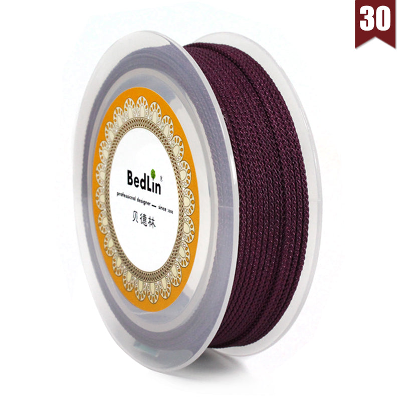 Bedlin - Braided Cord - 1.0mm - 20 Mt per Reel