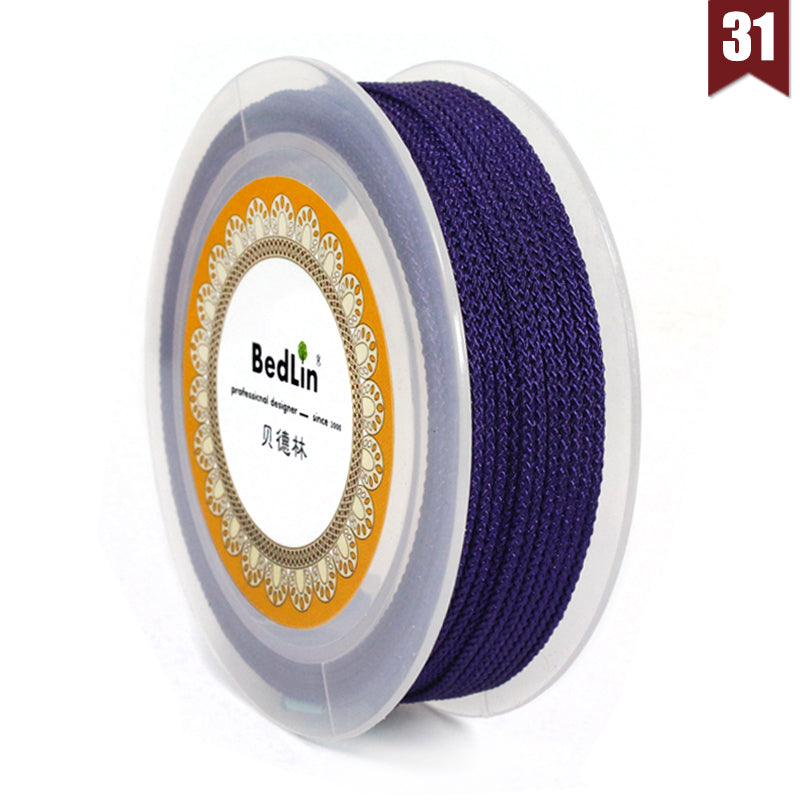 Bedlin - Braided Cord - 1.0mm - 20 Mt per Reel