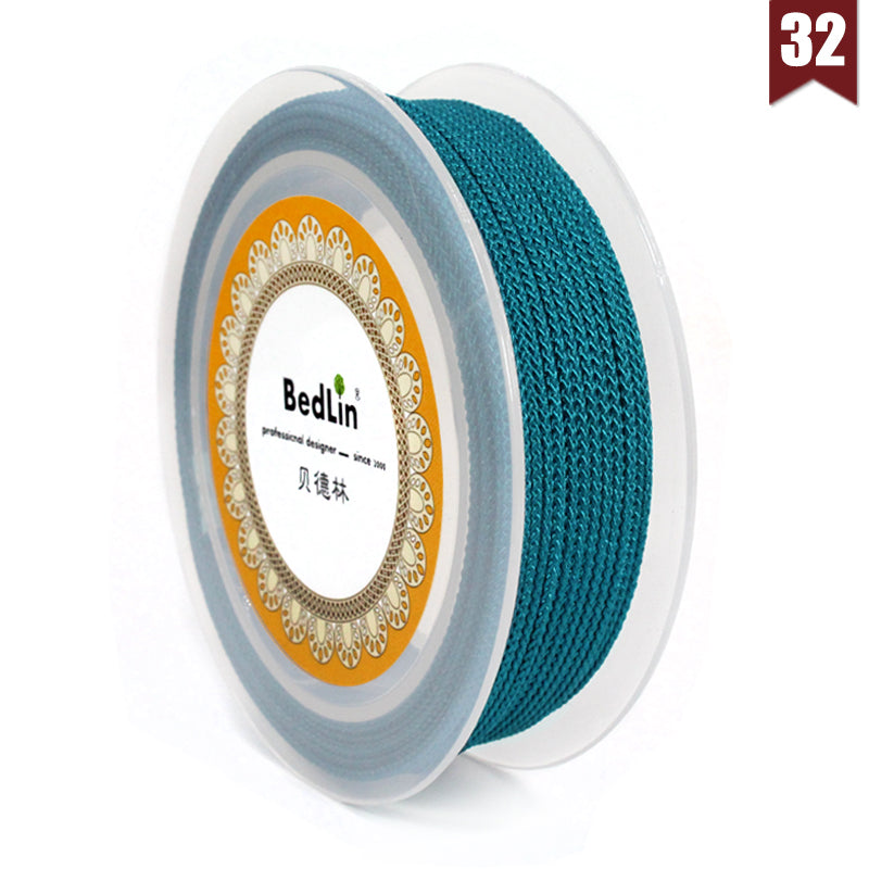 Bedlin - Braided Cord - 1.0mm - 20 Mt per Reel