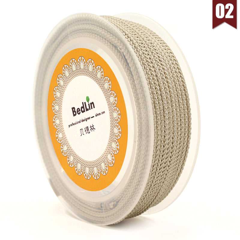 Bedlin - Braided Cord - 2.0mm - 10 Mt per Reel