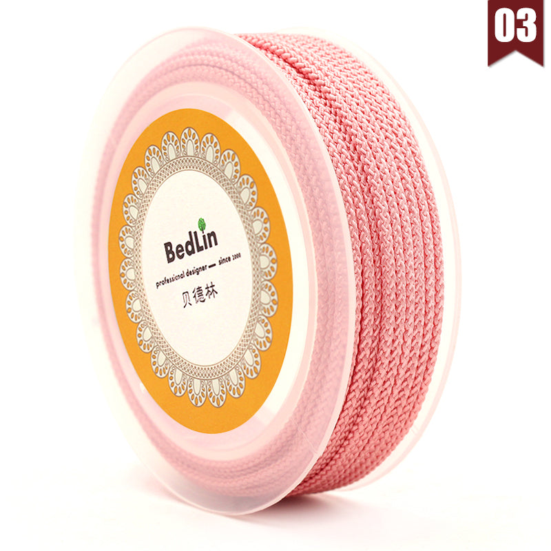 Bedlin - Braided Cord - 2.0mm - 10 Mt per Reel