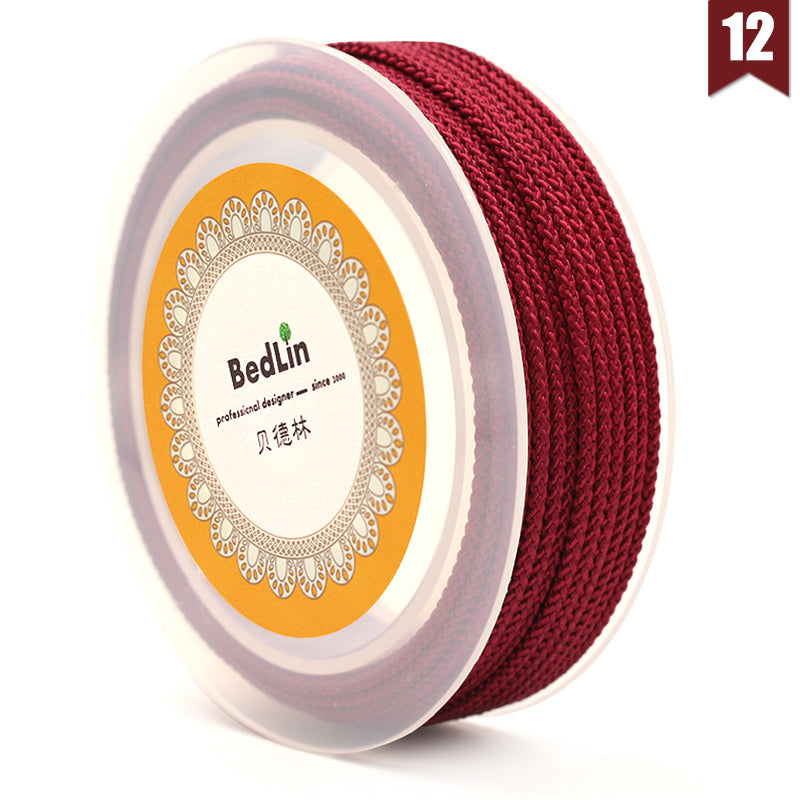 Bedlin - Braided Cord - 2.0mm - 10 Mt per Reel