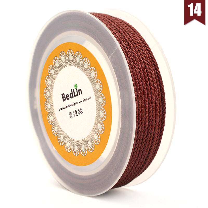 Bedlin - Braided Cord - 2.0mm - 10 Mt per Reel