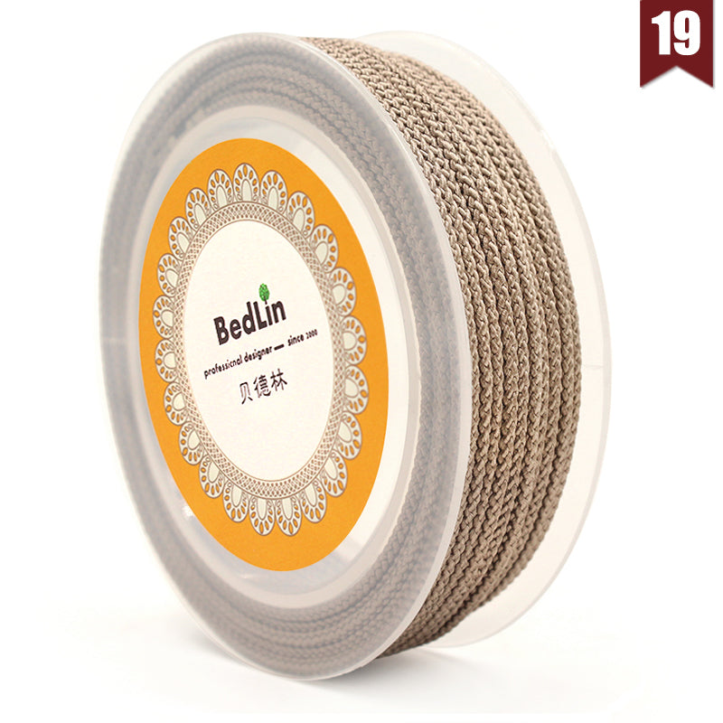 Bedlin - Braided Cord - 2.0mm - 10 Mt per Reel