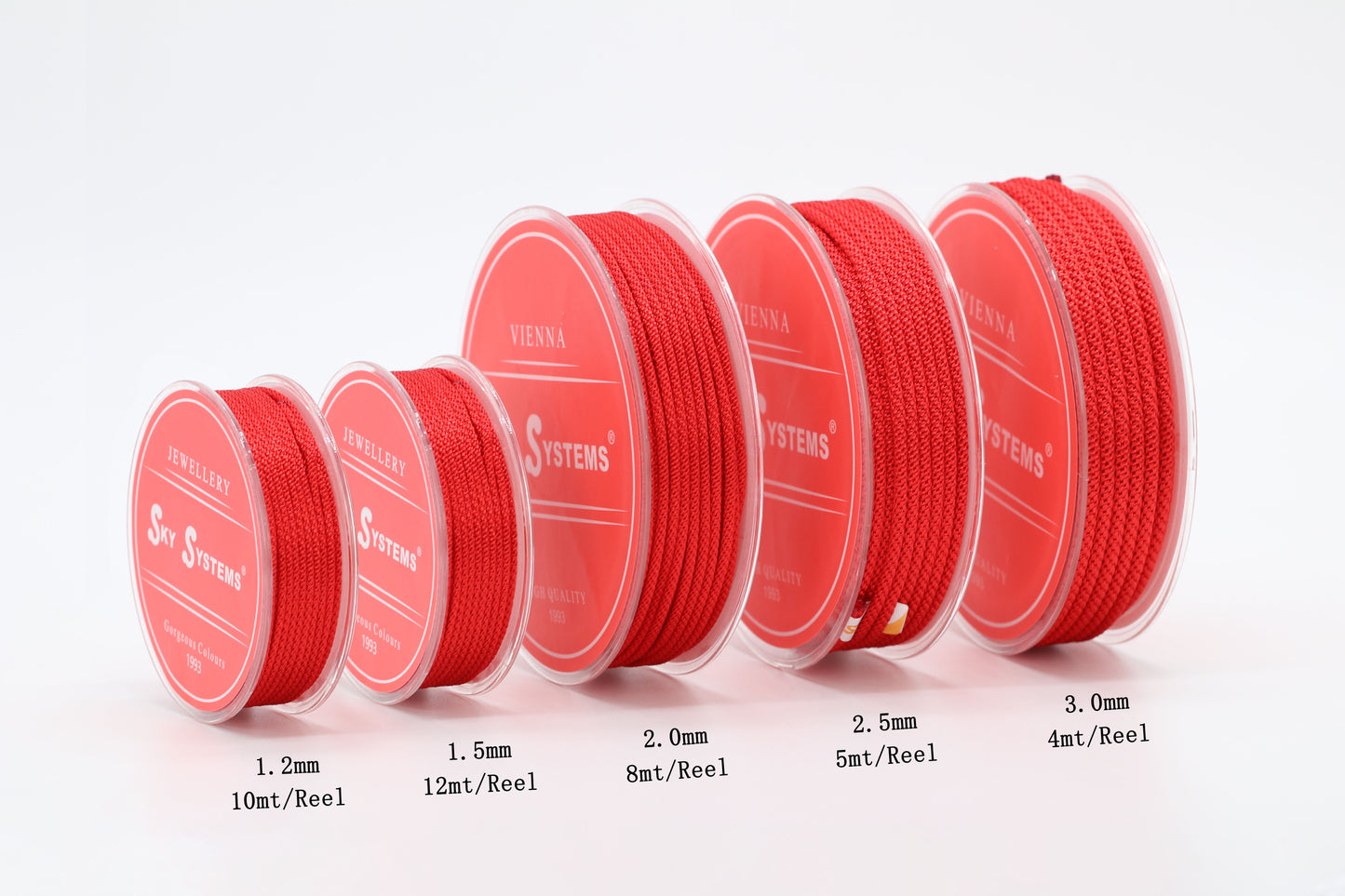 Milan 306 - Premium braided rope - 3.0 MM - 4 Mt/ Roll