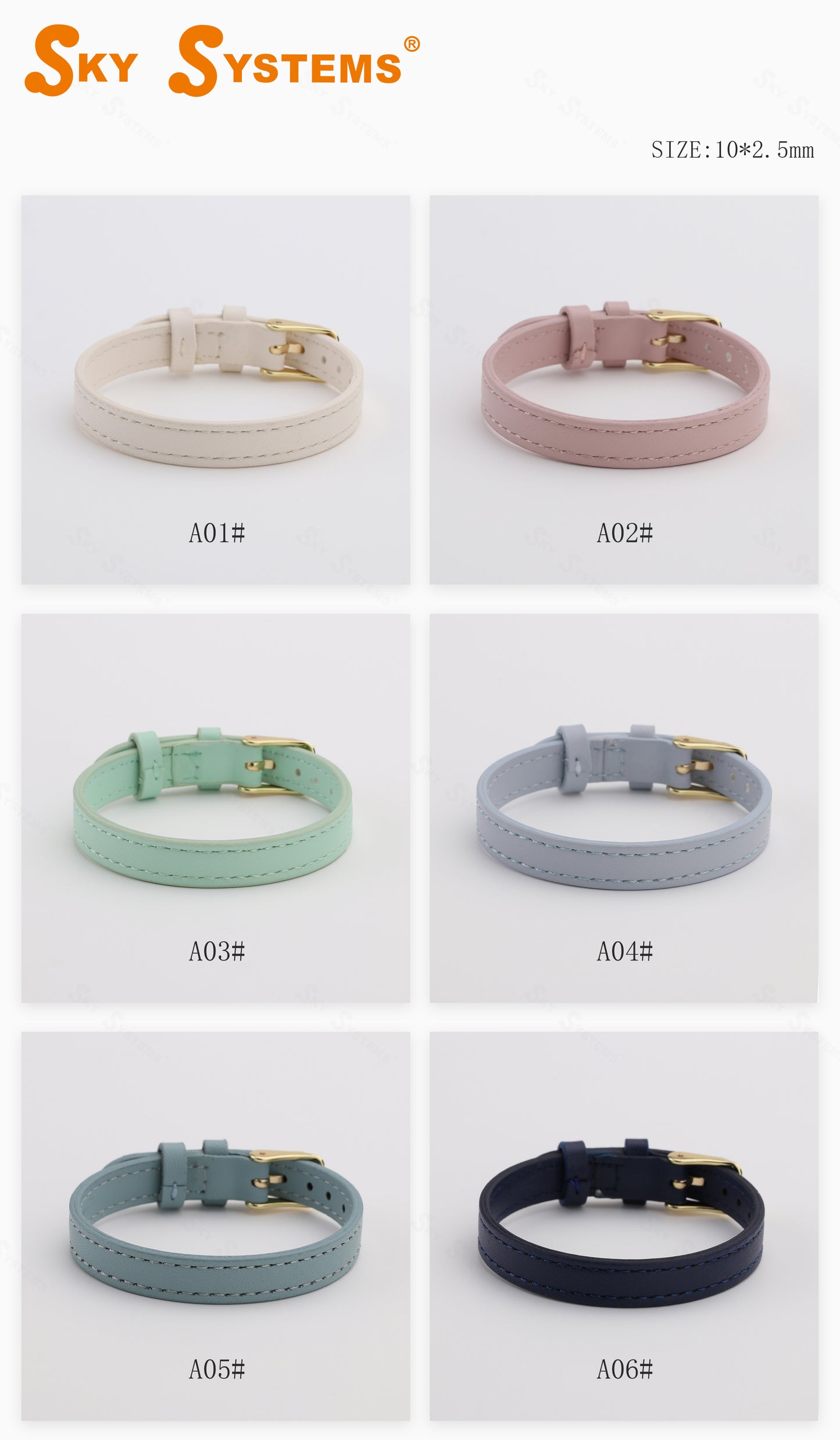 APS - Premium Leather Strap 10pcs/Pack
