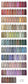 Dandelion GF - Premium Gold Thread - 106 Colours [ 1-53]