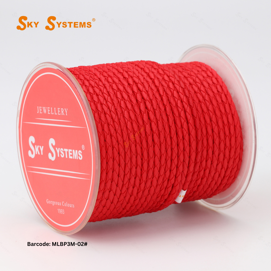 Braided Leather Round Premium