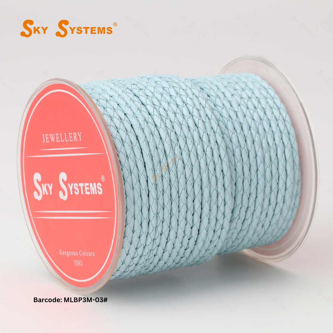 Braided Leather Round Premium