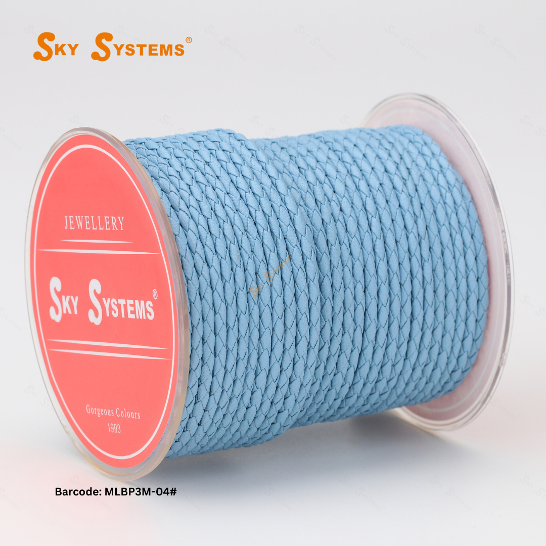 Braided Leather Round Premium