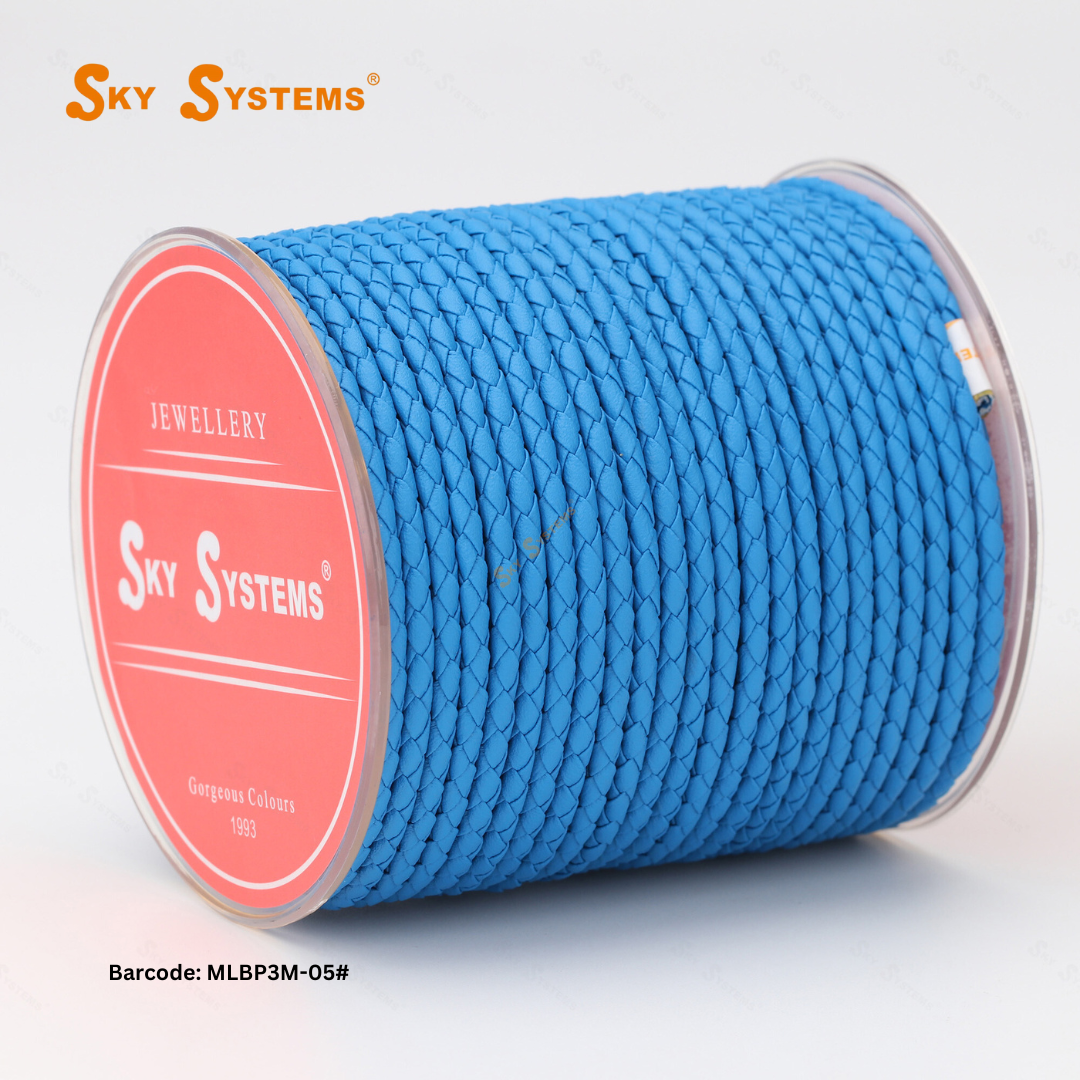 Braided Leather Round Premium