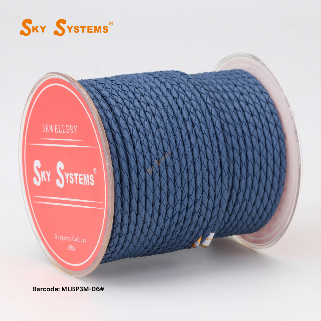 Braided Leather Round Premium