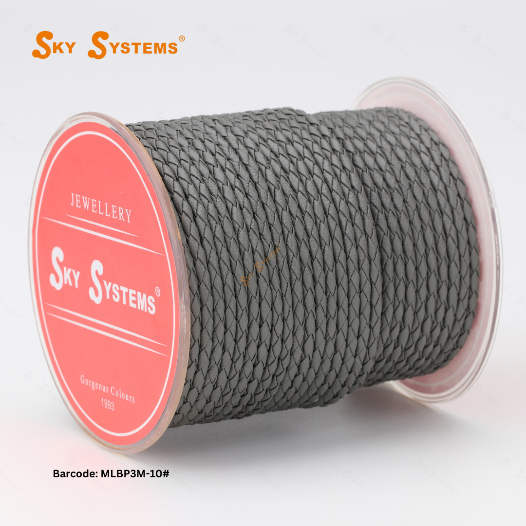 Braided Leather Round Premium