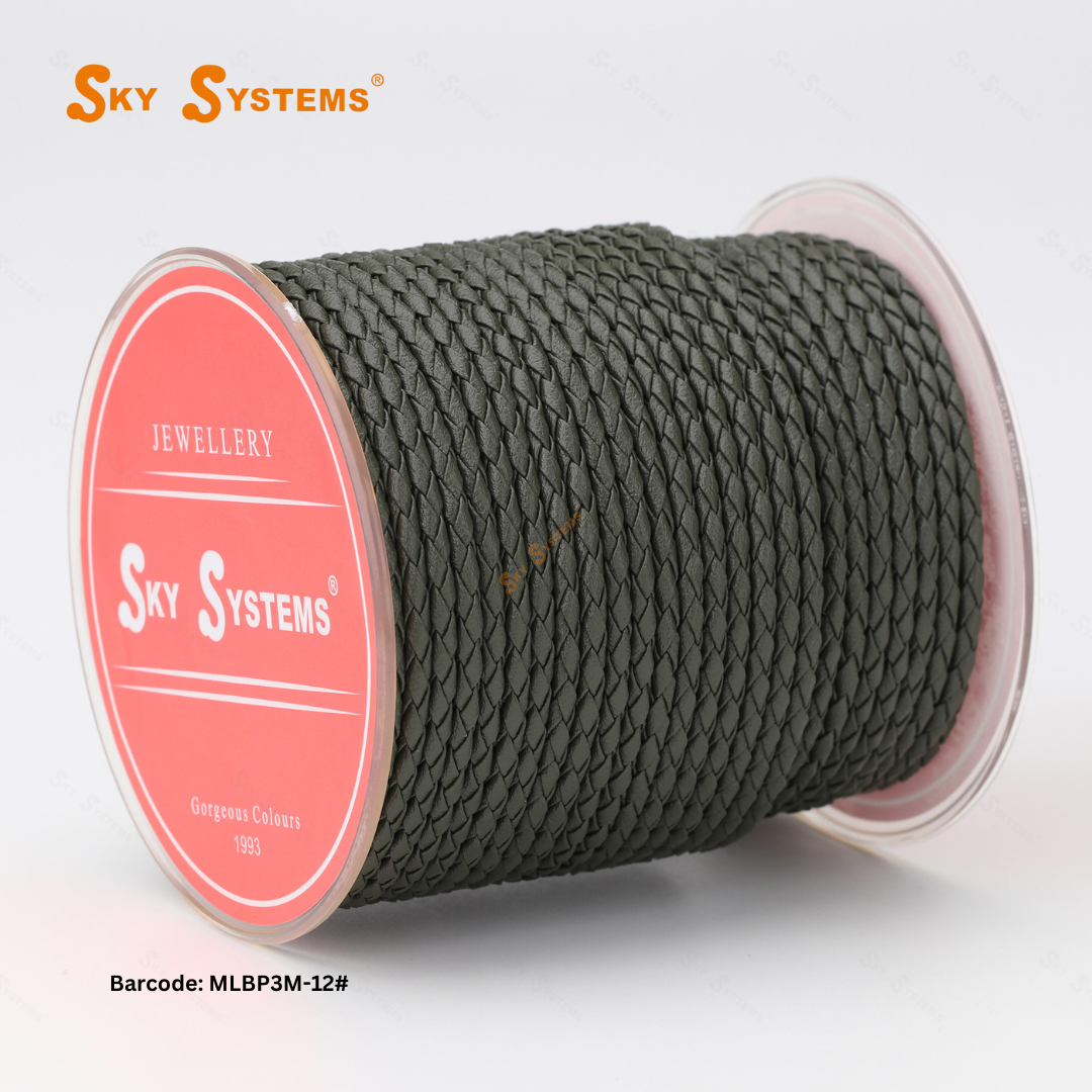 Braided Leather Round Premium