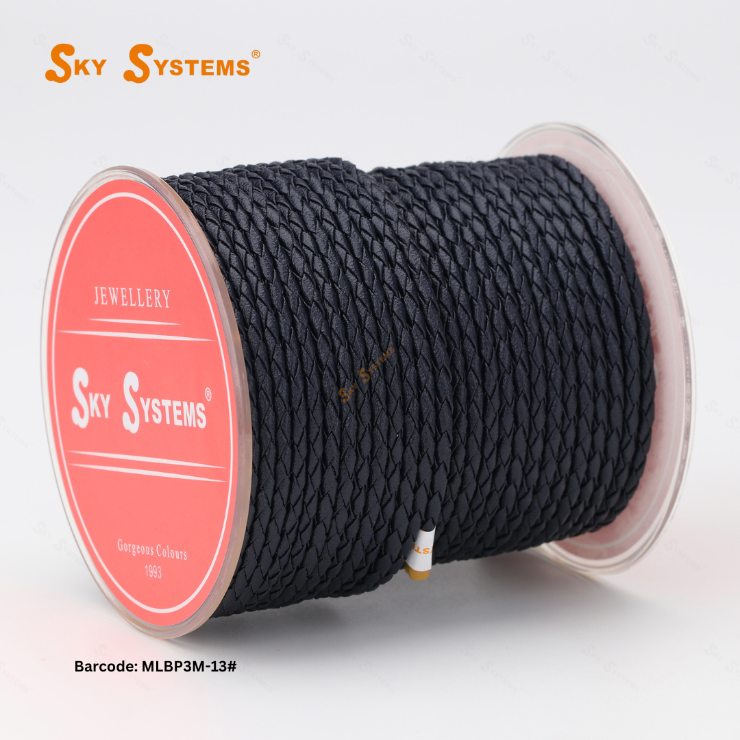 Braided Leather Round Premium