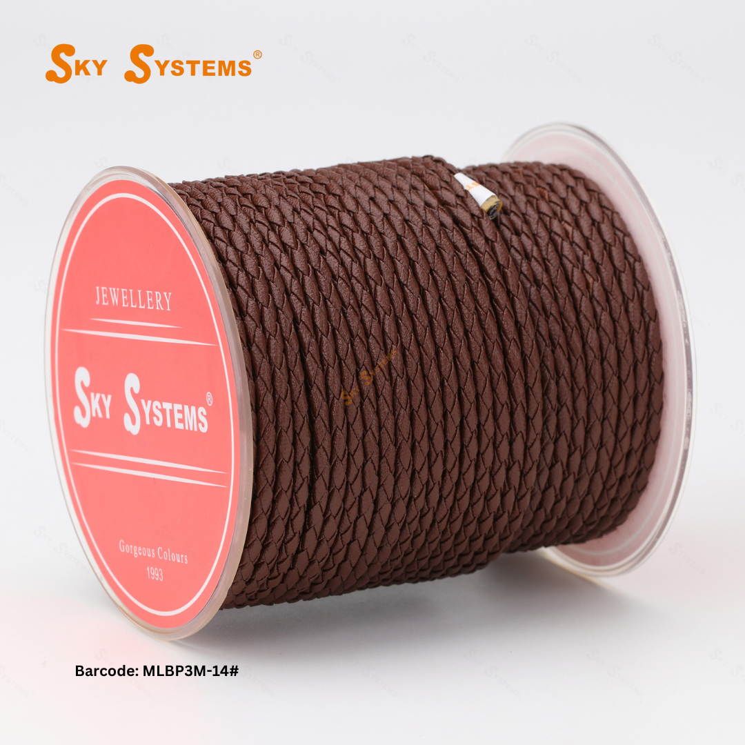 Braided Leather Round Premium
