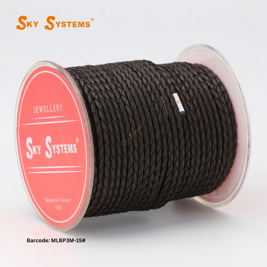 Braided Leather Round Premium
