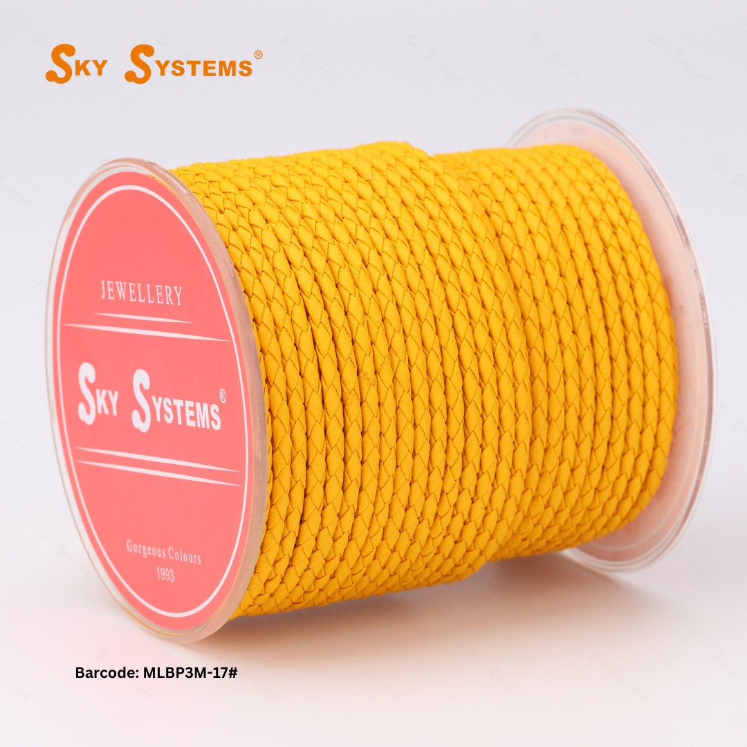 Braided Leather Round Premium