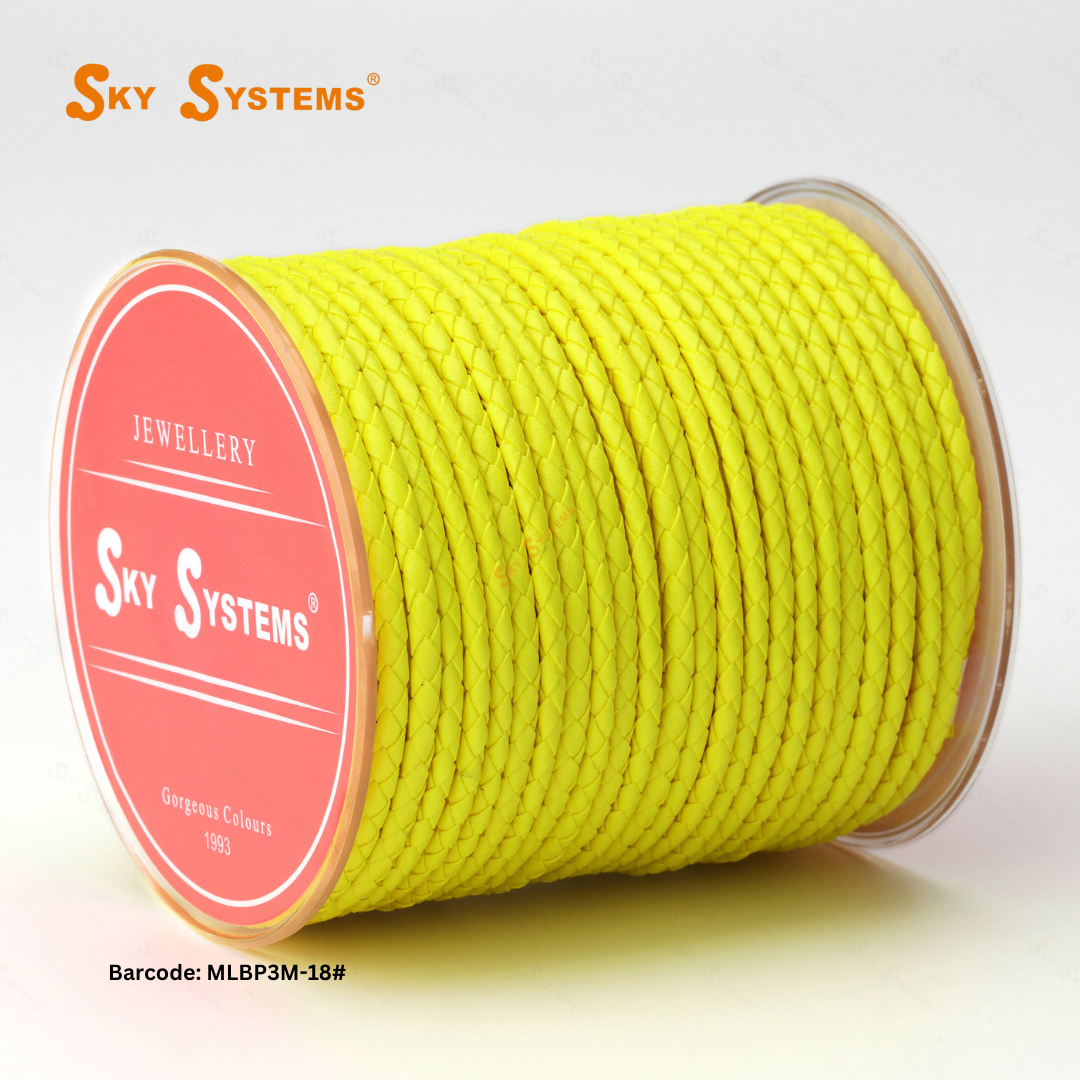 Braided Leather Round Premium