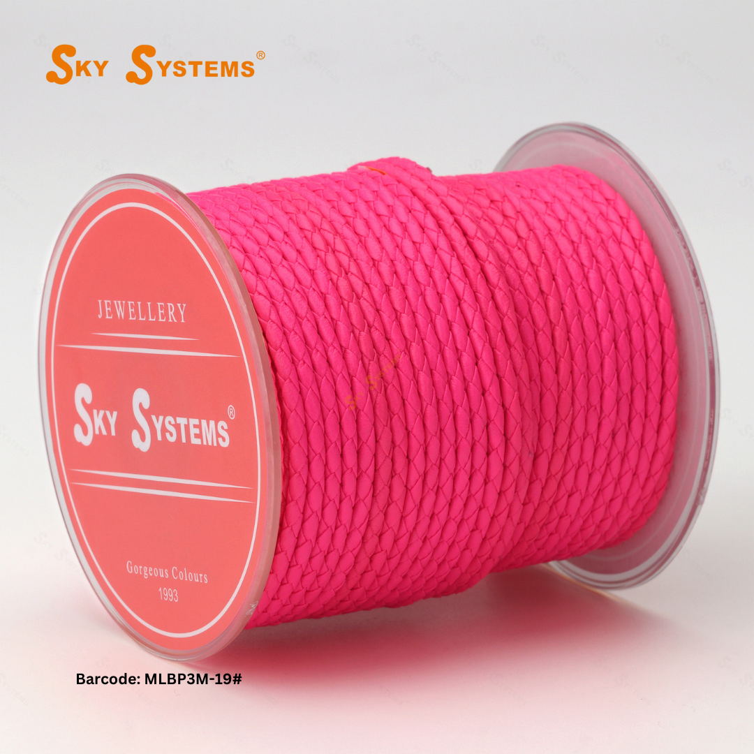Braided Leather Round Premium