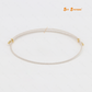 Gold cord Premium plated  925 Silver bracelet - 100 pcs Pack