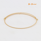 Gold cord Premium plated  925 Silver bracelet - 100 pcs Pack