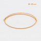 Gold cord Premium plated  925 Silver bracelet - 100 pcs Pack