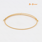 Gold cord Premium plated  925 Silver bracelet - 100 pcs Pack