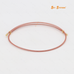 Gold cord Premium plated  925 Silver bracelet - 100 pcs Pack