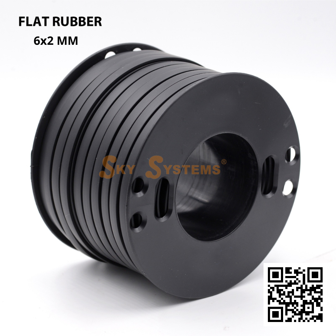 Organic Rubber Flat / Caoutchouc - Meter