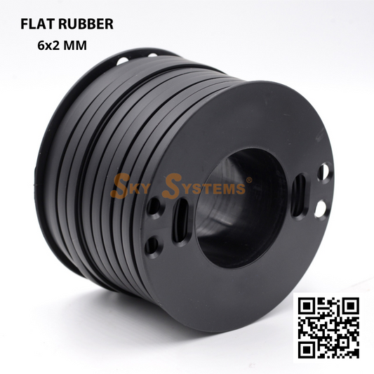 Organic Rubber Flat / Caoutchouc - Meter