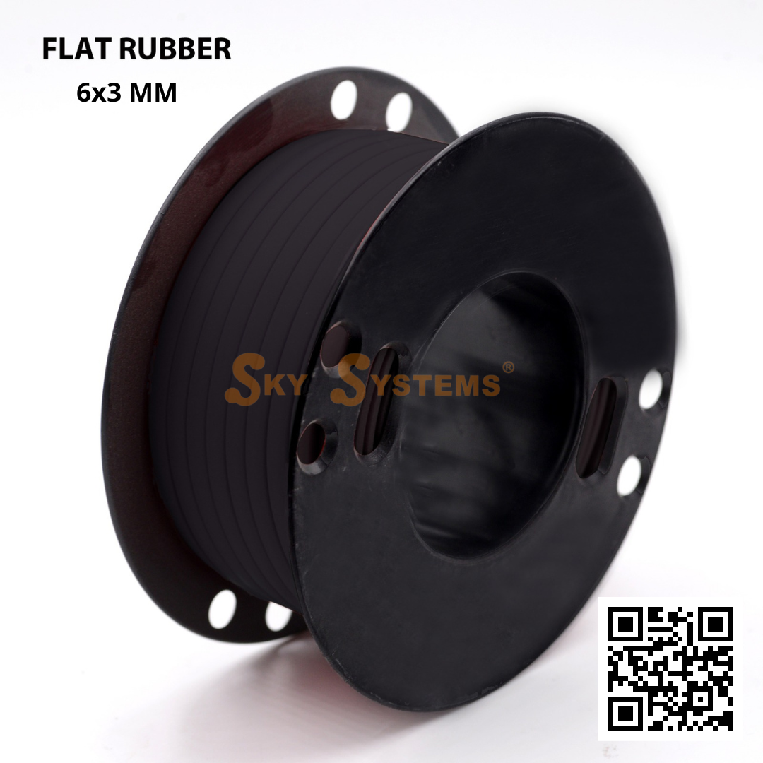 Organic Rubber Flat / Caoutchouc - Roll