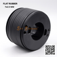 Organic Rubber Flat / Caoutchouc - Meter
